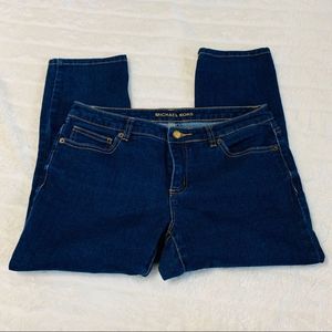 Michael Kors Dark Wash Denim Capri Size 8